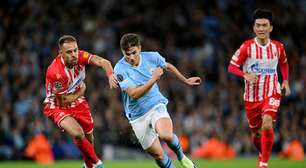 Manchester City vence o Estrela Vermelha de virada em estreia na Champions
