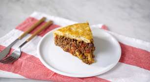 Torta de Carne Moída com Cerveja